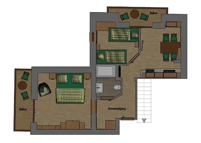 Gaestehaus Nemast Apartman